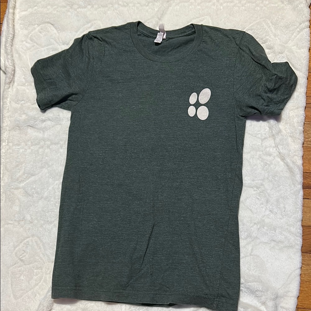 Dark Green T-Shirt with White Logo